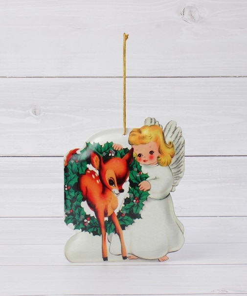 ◆【クリスマス】メタル ダイカットポストカード