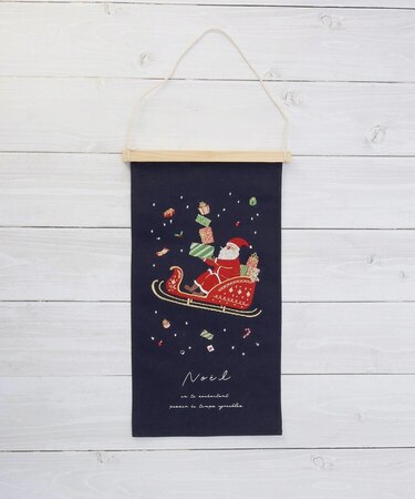 【クリスマス】GH 刺繍クリスマスタペストリー