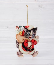 ◆【クリスマス】メタル ダイカットポストカード