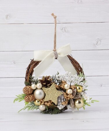 【クリスマス】MKK リボンリース