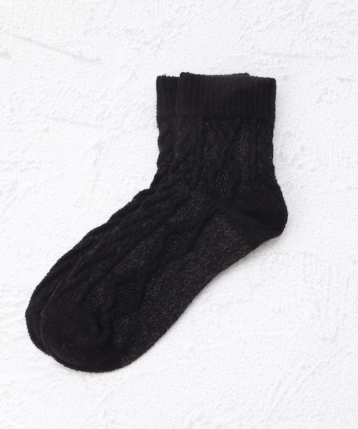 ◆スタムジベロア 逆スパ ダイヤ クォーターソックス