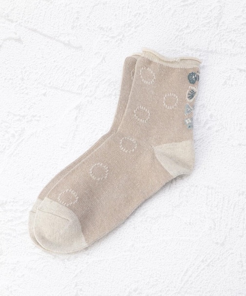 ◆あなたに優しい 蝶々 クォーターソックス