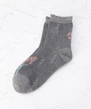 ◆あなたに優しい フラワー クォーターソックス