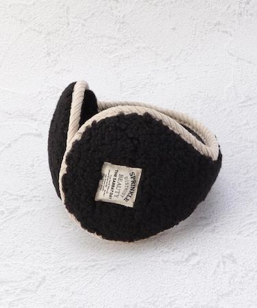 【あったか】折りたたみ ボアイヤーマフ