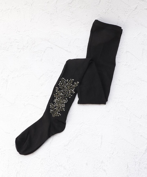 股上深タイツ カスミソウ