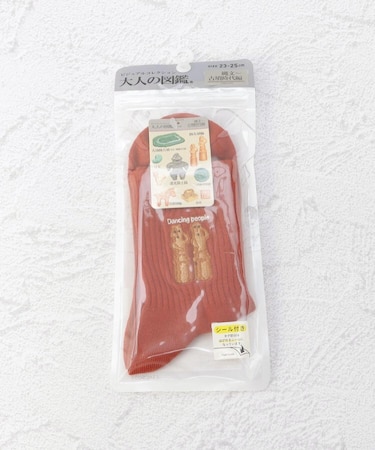 ◆大人の図鑑 ダンシング埴輪 クルーソックス