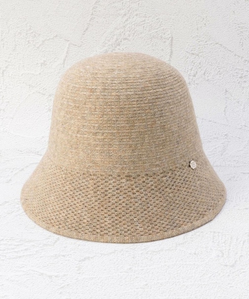 シャギーコンビ クロッシェハット