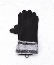 【ワンズテラスオリジナル/あったか】防風 カフスファー 手袋