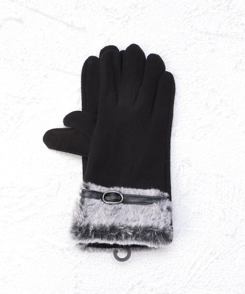 【ワンズテラスオリジナル/あったか】防風 カフスファー 手袋