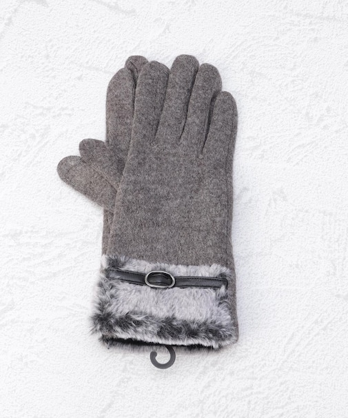 【ワンズテラスオリジナル/あったか】防風 カフスファー 手袋