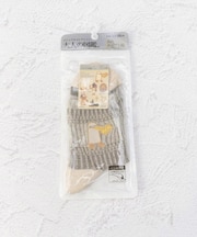 ◆大人の図鑑 メジェドビーム クルーソックス