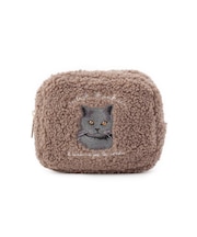 SE e.e.p.ボア刺繍ポーチ