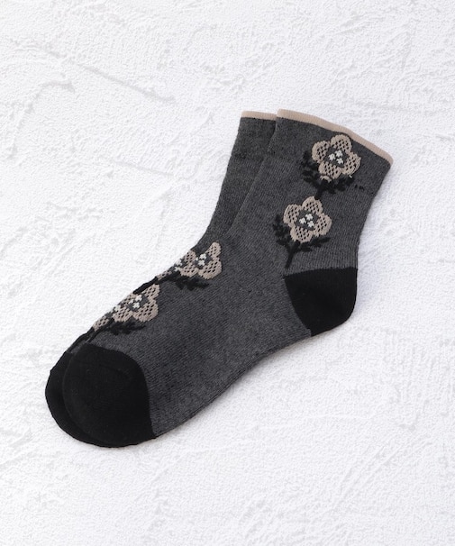 ◆あなたに優しい アネモネ クォーターソックス