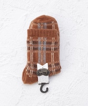 ◆bonbon エアリーニットチェック クォーターソックス