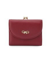 JOUET ジョエット リボンポイントがま口ミニ財布