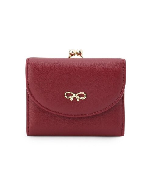 JOUET ジョエット リボンポイントがま口ミニ財布