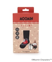 【あったか】MOOMIN 冷取ソックス 2重編パイル