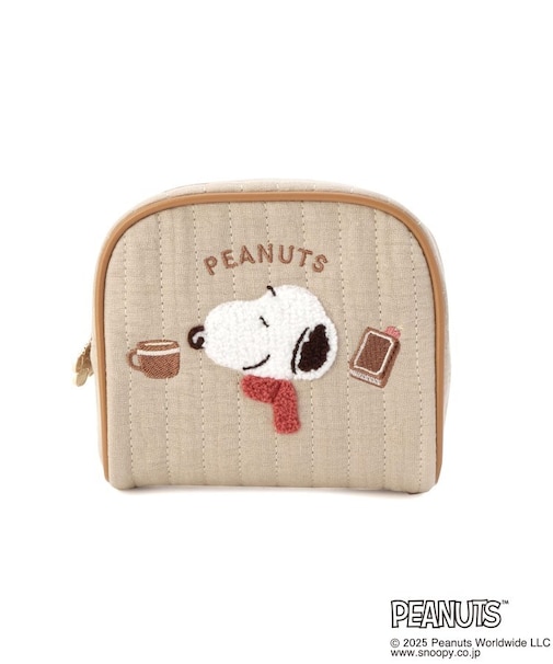 SNOOPY スクエアポーチ サガラパイピング