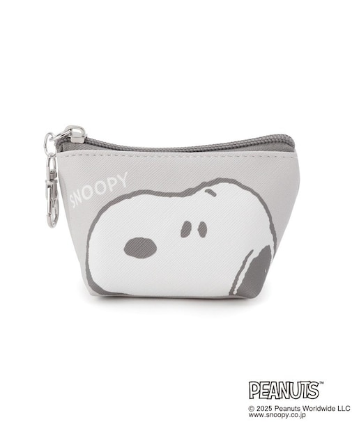 ◆SNOOPY 三角ミニポーチ ドアップ