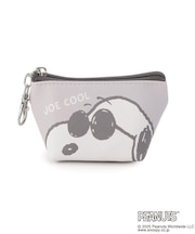 ◆SNOOPY 三角ミニポーチ ドアップ