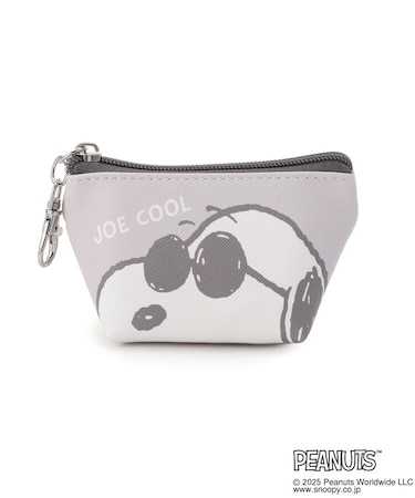 ◆SNOOPY 三角ミニポーチ ドアップ