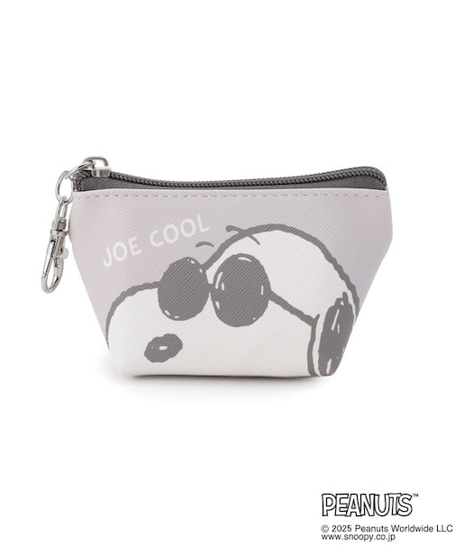 ◆SNOOPY 三角ミニポーチ ドアップ