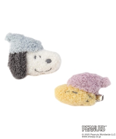 SNOOPY マスコット前髪クリップ