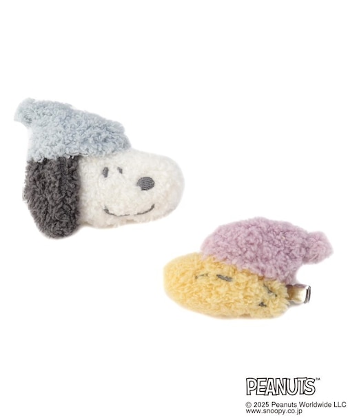 SNOOPY マスコット前髪クリップ