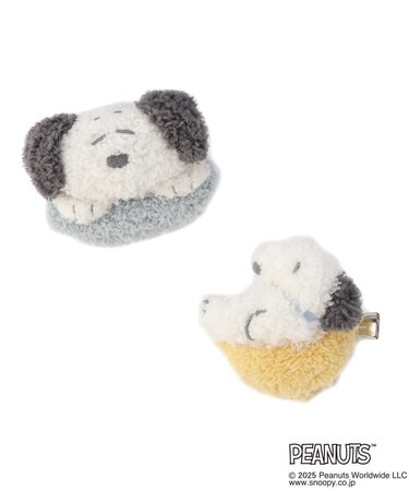 SNOOPY マスコット前髪クリップ