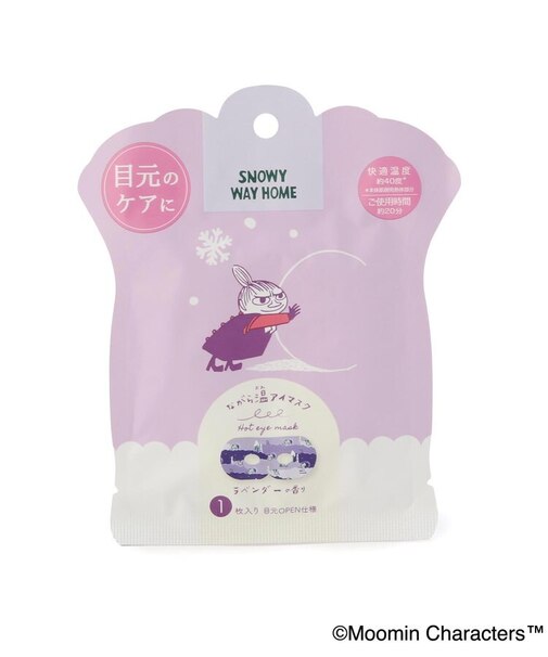 ◆MOOMIN ながら温アイマスク 1P SNOWY WAY HOME