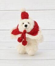 【クリスマス】ニットオブジェ アニマル