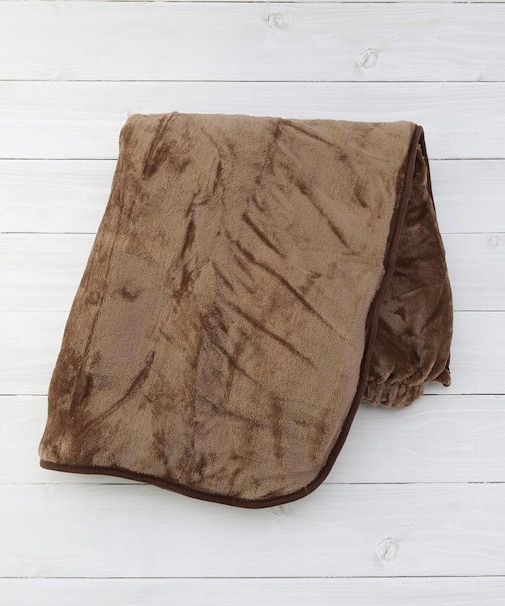 【あったか】HOT αアルミ入り腰巻きブランケット