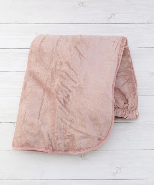 【あったか】HOT αアルミ入り腰巻きブランケット