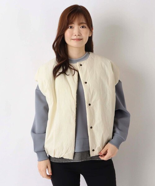 新品＊ENFOLD エンフォルド／メルトンショートベスト 限定値下げ 新品