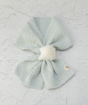 【ワンズテラスオリジナル/あったか】発熱ニットファー 差込マフラー