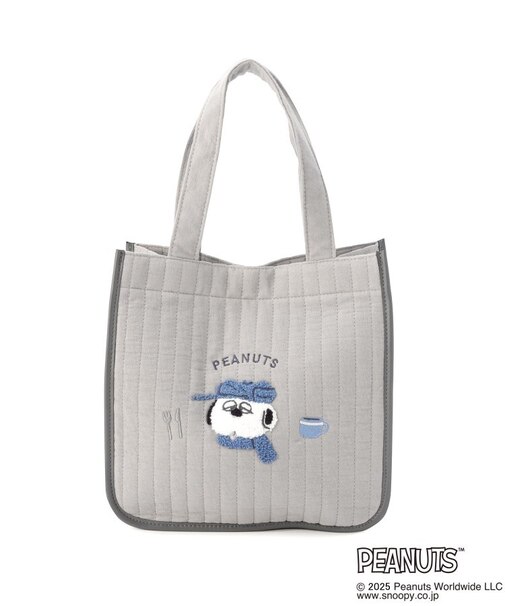 SNOOPY トートバッグ サガラパイピング