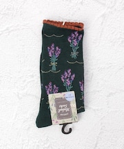 ◆ラベンダーハイクルーソックス