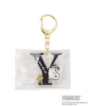 ◆SNOOPY イニシャルアクリルキーホルダー Y