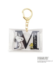 ◆SNOOPY イニシャルアクリルキーホルダー M