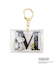 ◆SNOOPY イニシャルアクリルキーホルダー M