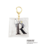 ◆SNOOPY イニシャルアクリルキーホルダー R