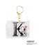 ◆SNOOPY イニシャルアクリルキーホルダー K