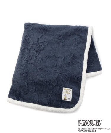 【あったか】SNOOPY ハーフケット