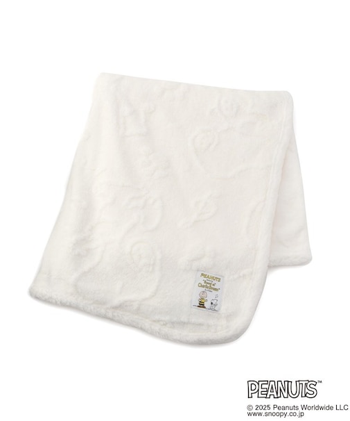 【あったか】SNOOPY ハーフケット