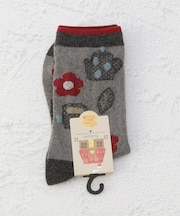 ◆ポットとお茶クルーソックス