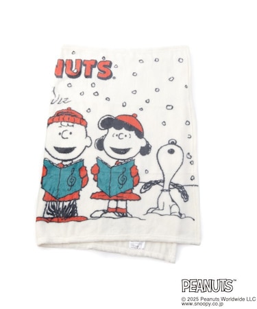【あったか】SNOOPY ひざ掛け ウィンター