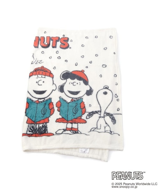 【あったか】SNOOPY ひざ掛け ウィンター