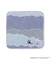 ◆MOOMIN タオルハンカチ SNOWY WAY HOME