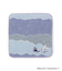 ◆MOOMIN タオルハンカチ SNOWY WAY HOME