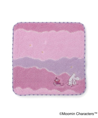 ◆MOOMIN タオルハンカチ SNOWY WAY HOME